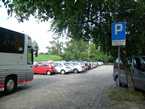 Parking dla autokarów przy warszawskim ZOO