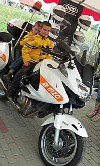 Motocykl Honda w służbie MZA