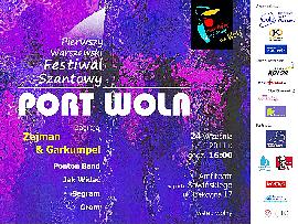 Pierwszy Warszawski Festiwal Szantowy - PORT WOLA