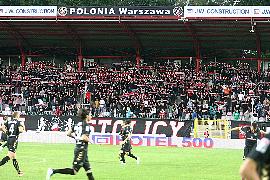 Mecz na stadionie Polonii