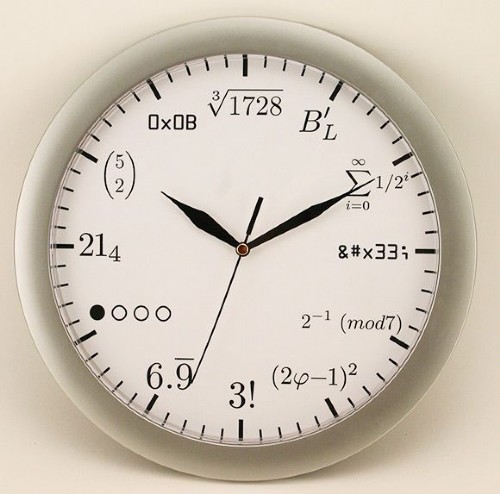 Matematyczny zegar