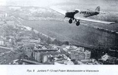 Junkers nad Polem Mokotowskim