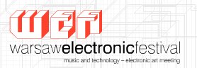 logo Warsaw Electronic Festival (Internet + własne zaangażowanie)