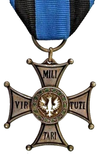 Krzyż Srebrny Orderu Wojennego Virtuti Militari V Klasy dla Miasta Stołecznego Warszawy 